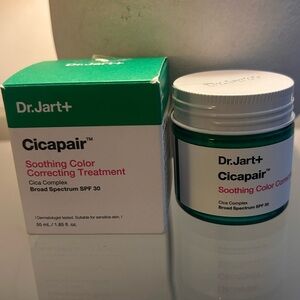 Dr. Jart+ Cicapair Soothing Color Correcting Treatment SPF 30 1.7oz / 50ml New